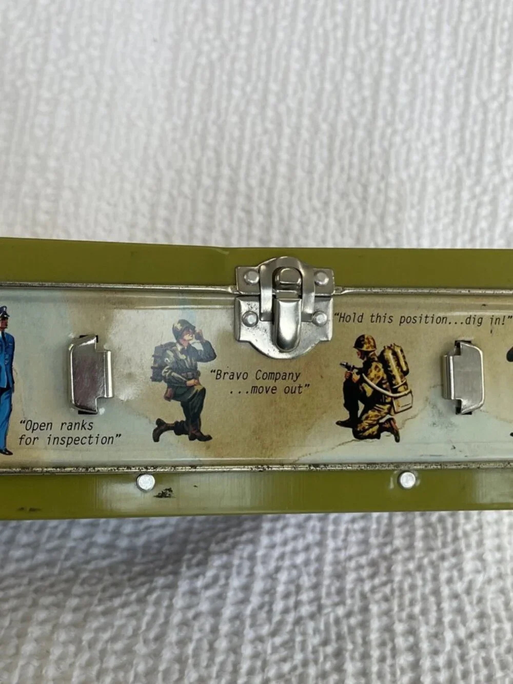 Vintage 1994 GI Joe Action Figure Hasbro 12" C-023B & Lunchbox - Picture 16 of 16